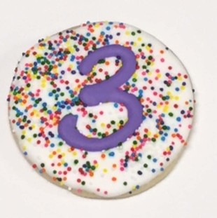 Circle Sprinkles With Number