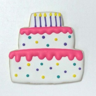 Polka Dot Birthday Cake