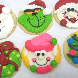 Christmas Buttercream Cookies
