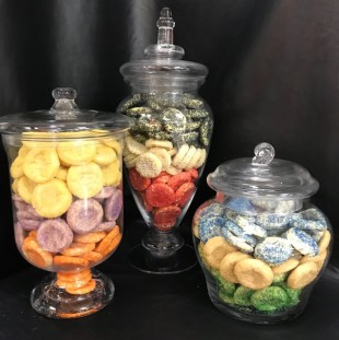 Mini Colored Sugar Cookies